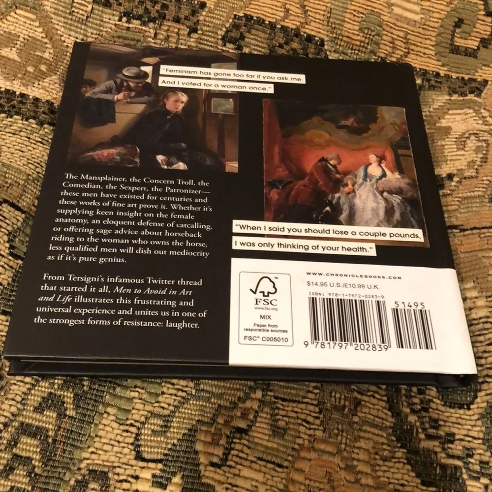 BOOK - Men to Avoid in Art and Life by Nicole Tersigni - Picture 2 of 9